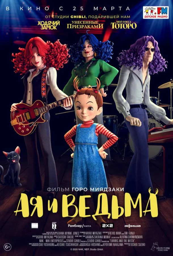 Смотреть аниме сериал  Ая и ведьма (2020) бесплатно