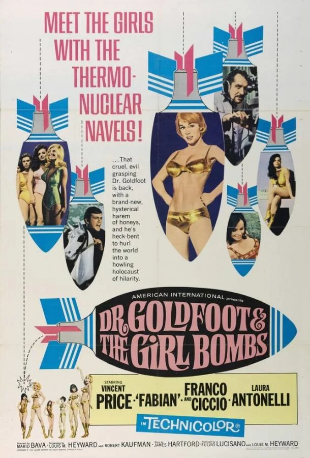 Смотреть Фильм Доктор Голдфут и девушки-бомбы(1966) бесплатно